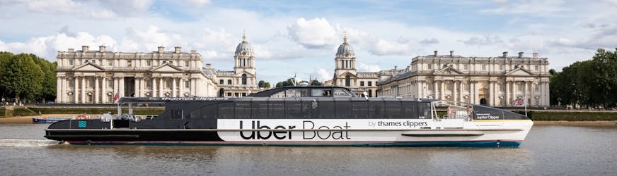 Billet aller simple pour le téléphérique IFS Cloud et le bateau Uber by Thames Clippers